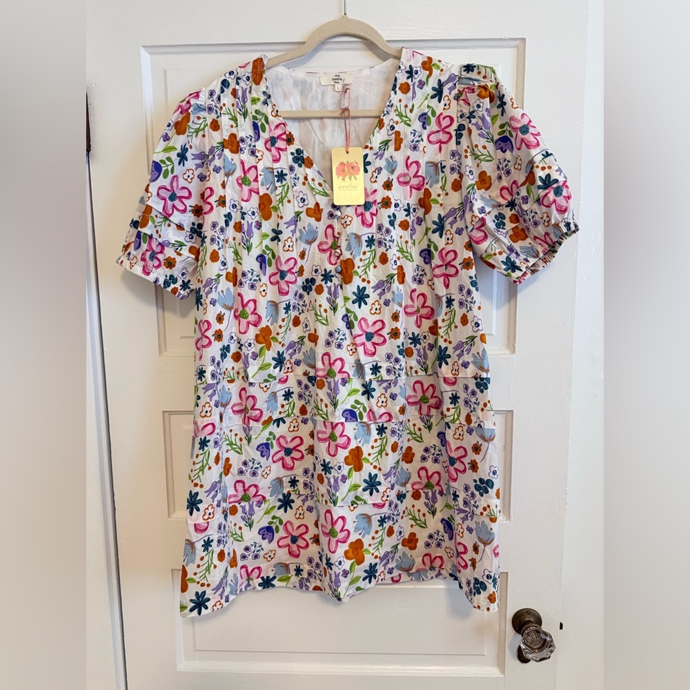 entro Retro Floral Dress